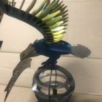 metal art alaska wasilla Without Bombs 3D Eagle on Globe